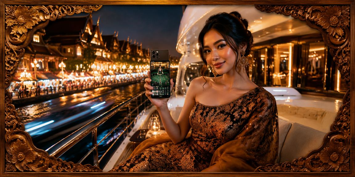 Model Vietnam menggunakan aplikasi casino di smartphone dengan tampilan antarmuka modern